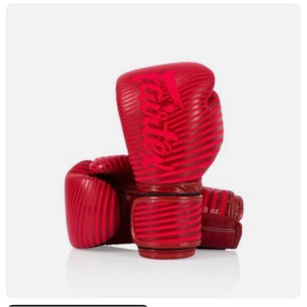 Fairtex Red Boxing Gloves